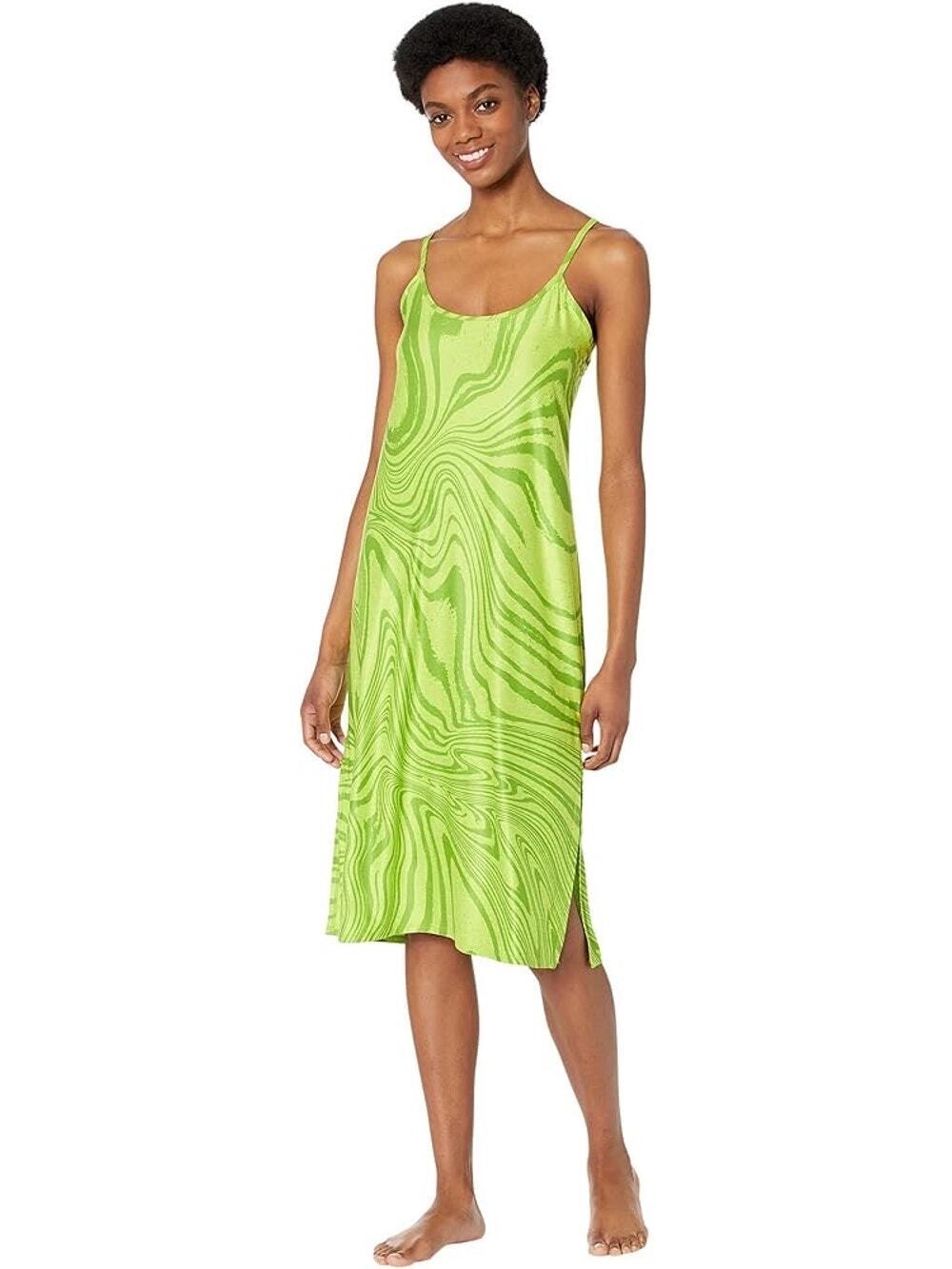 NWT Beyond Yoga Printed Midi Sleep Dress Size Medium